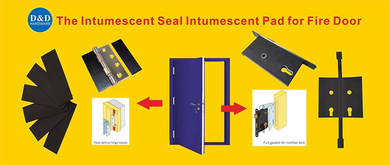 Tampons et joint intumescents