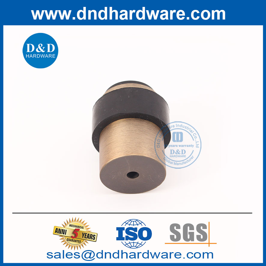 SS304 Jaune Bronze Commercial Door Stop Hardware-DDDS009