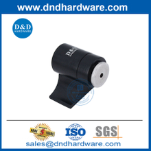 Porte-arrêt de porte magnétique noire en acier inoxydable pour la porte extérieure-DDDS033