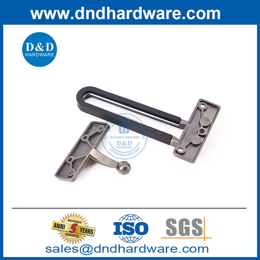 Design moderne en laiton principal de porte principale par le zinc en alliage-dddg008