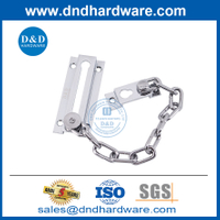 Nickel Satin Finish Brass Bedroom Metal Door Challe Lock Hardware-DDDG005 
