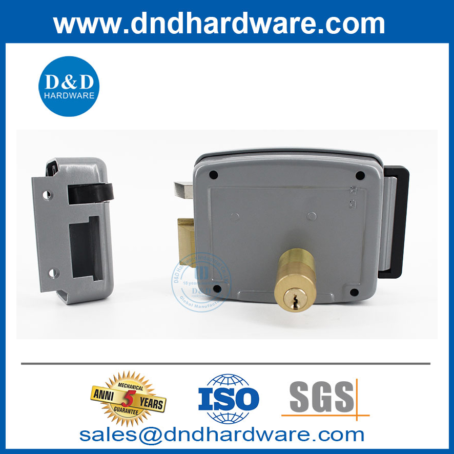 Contrôle d'accès à la porte intelligente Sécurité anti-vol Apartment Cylindre Rim Locks-Ddrl034
