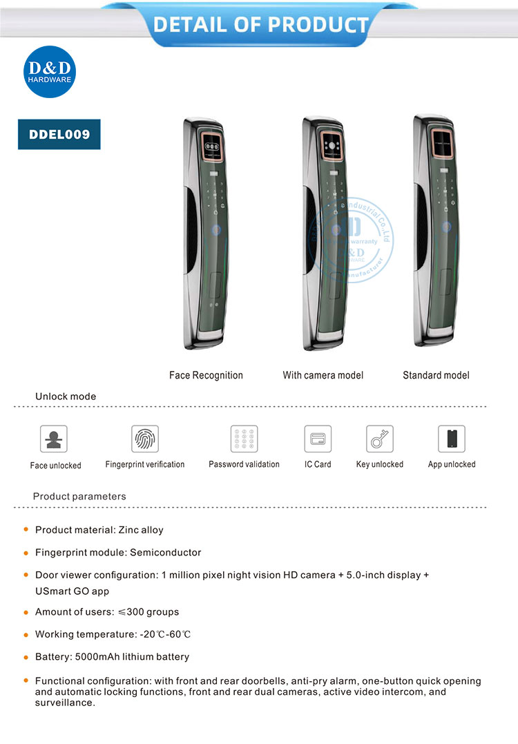 Verrouillage de reconnaissance faciale 3D 