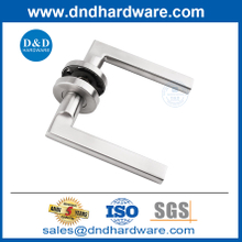 Moderne de design usine en argent en acier inoxydable levier intérieur du levier de la porte de porte-DDTH035