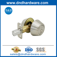 Types de verrouillage de porte commerciale ANSI Double cylindre Heavy Duty Deadbolt-DDLK029