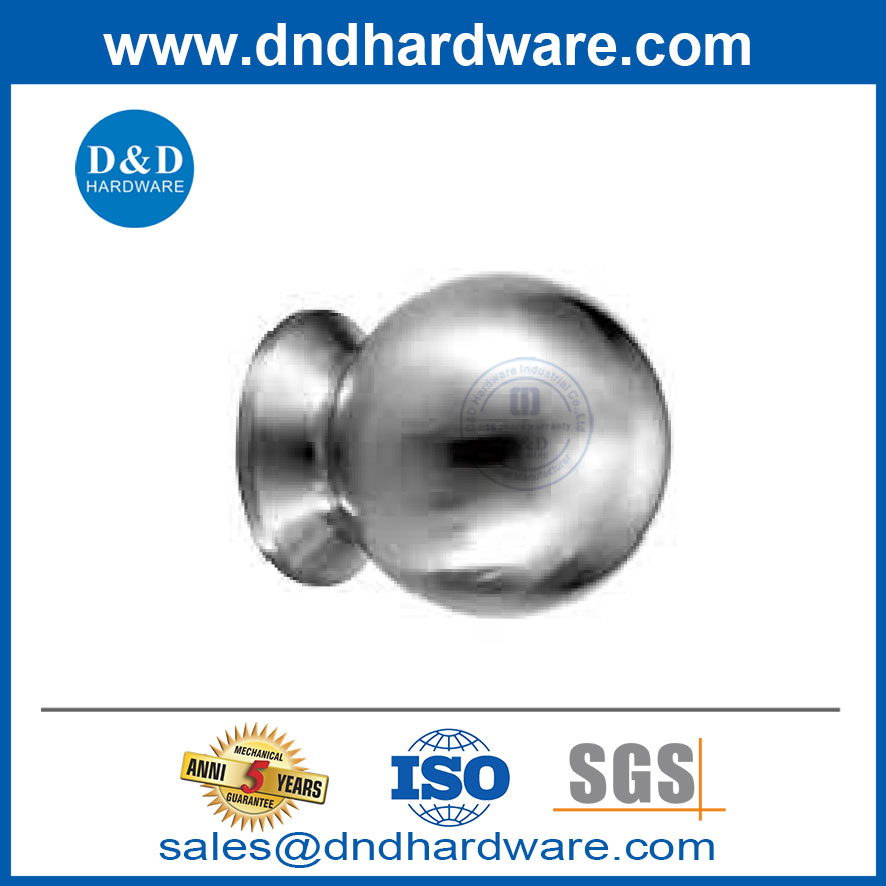 Boutons de commode décoratifs Boutons en acier inoxydable pour les tiroirs de commode-DDFH044