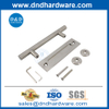 Hardware de porte de grange à double porte en acier inoxydable rince
