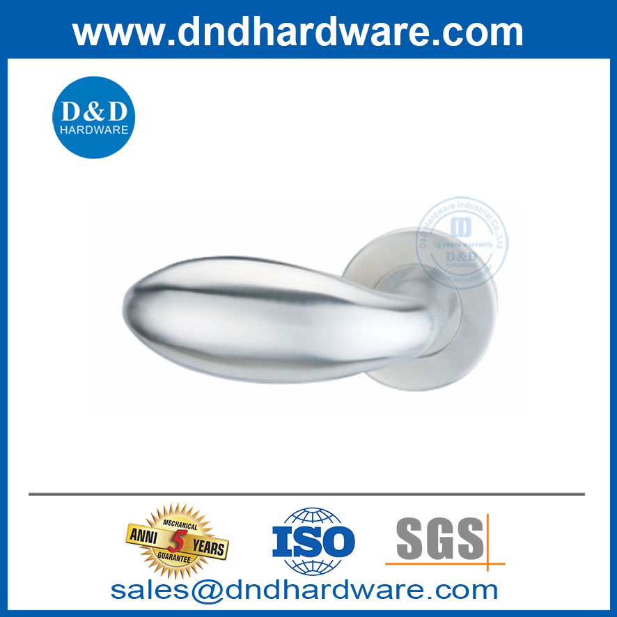Round Rosette Type Type Porte poignée bouton pour aéroport-DDSH030