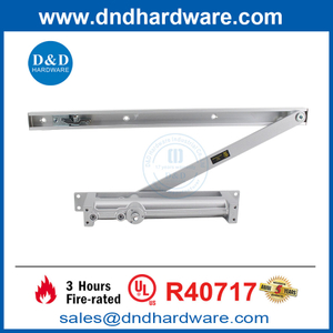 UL Listé Fire Classé Fire classé silencieux cachée à la porte au-dessus de la porte Closer-DDDC055