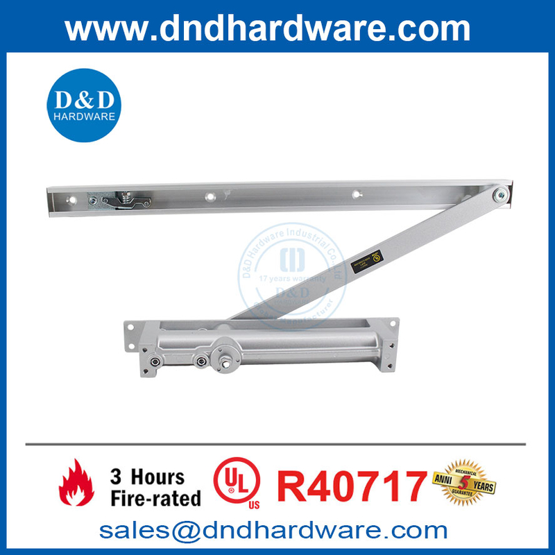 UL Listé Fire Classé Fire classé silencieux cachée à la porte au-dessus de la porte Closer-DDDC055