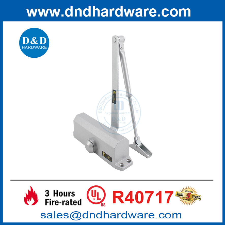 Anti-congelant UL Spring Hydraulic réglable de surface de surface Porte à plus près DDDC056
