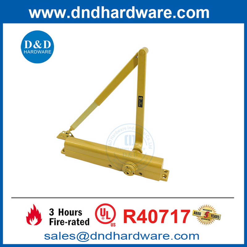 UL Fire noté Action de retard EN1-EN6 Porte en bois Spring plus proche DDDC059DA