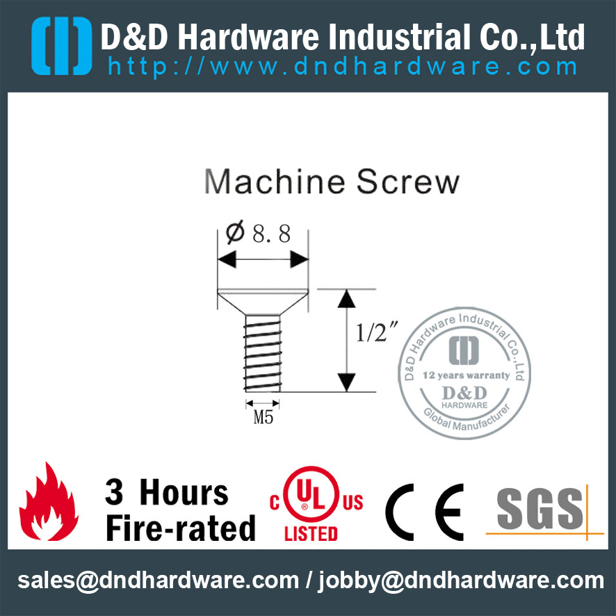 M5X12 Screw Picture 4 - Quincaillerie D & D