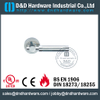Acier inoxydable 316 Chrome Solid Lever externe Poignée de porte externe pour les portes en acier -DDSH034
