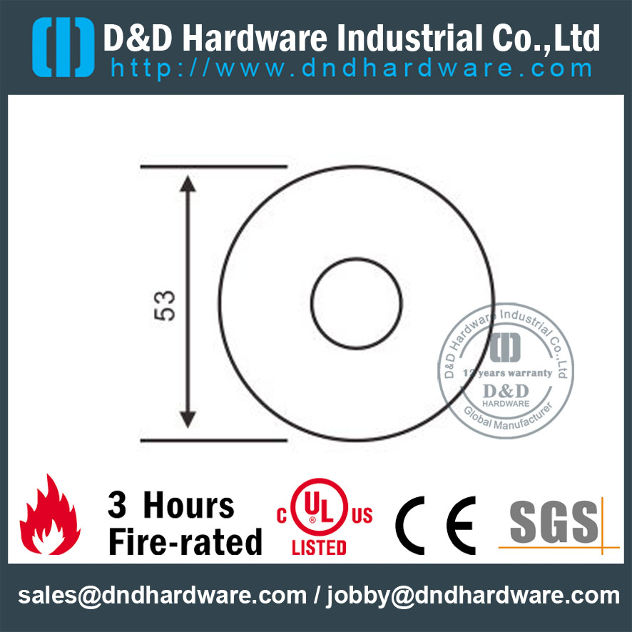 SUS316 Serrure rosace-D & D Hardware