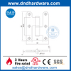 Hot Sale coin rond en acier inoxydable H charnière-DDSS019