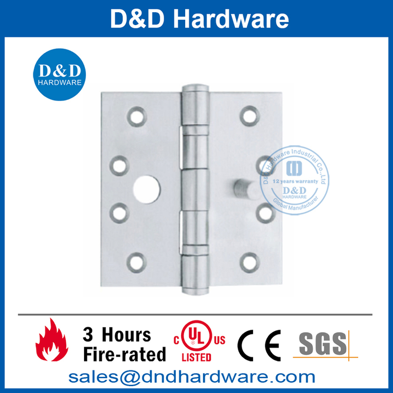 Charnière de sécurité simple en acier inoxydable pour porte extérieure-DDSSS015