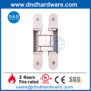 Panage en alliage en zinc 3d Hinge dissimulée pour la porte en bois - DDCH008-G40