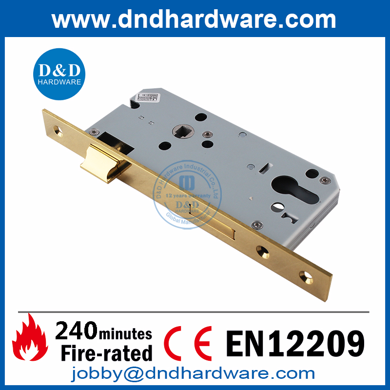 CE marqué en laiton polonais SS304 Hardware de porte en bois