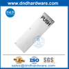 Plaque de poussée en acier inoxydable de haute qualité pour la porte en bois extérieure-DDSP005