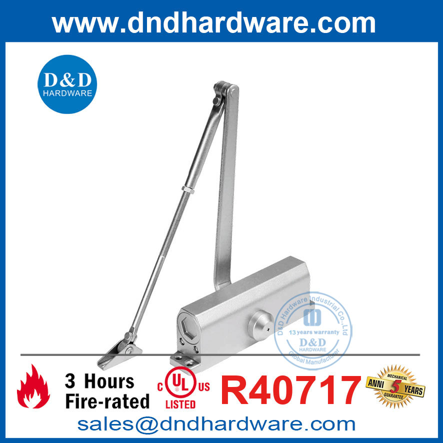Aluminium 60-85 kg Retour de dossier Vérifiez la porte plus proche avec UL Listed-DDDC025BC