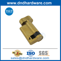 Porte de salle de bain sans clé Small Euro Brass Malon Cylindre Cylindre - DDLC009
