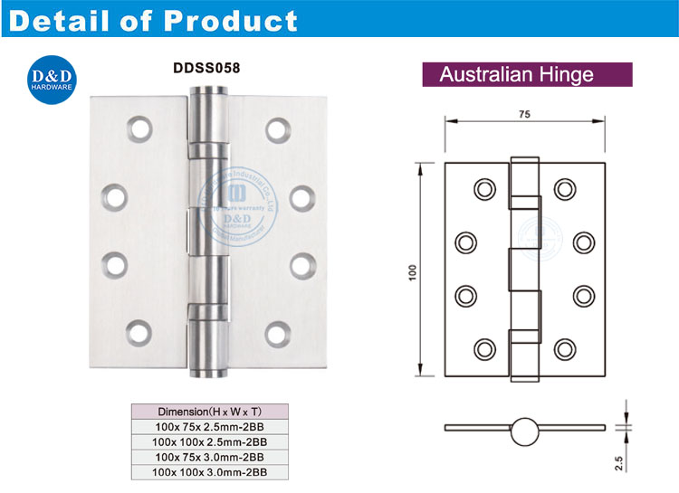 Balle Ball Hinge Hinge 
