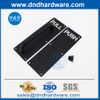 Conception moderne en acier inoxydable poussoir et plier plaque avec poignée de porte-DDPH023