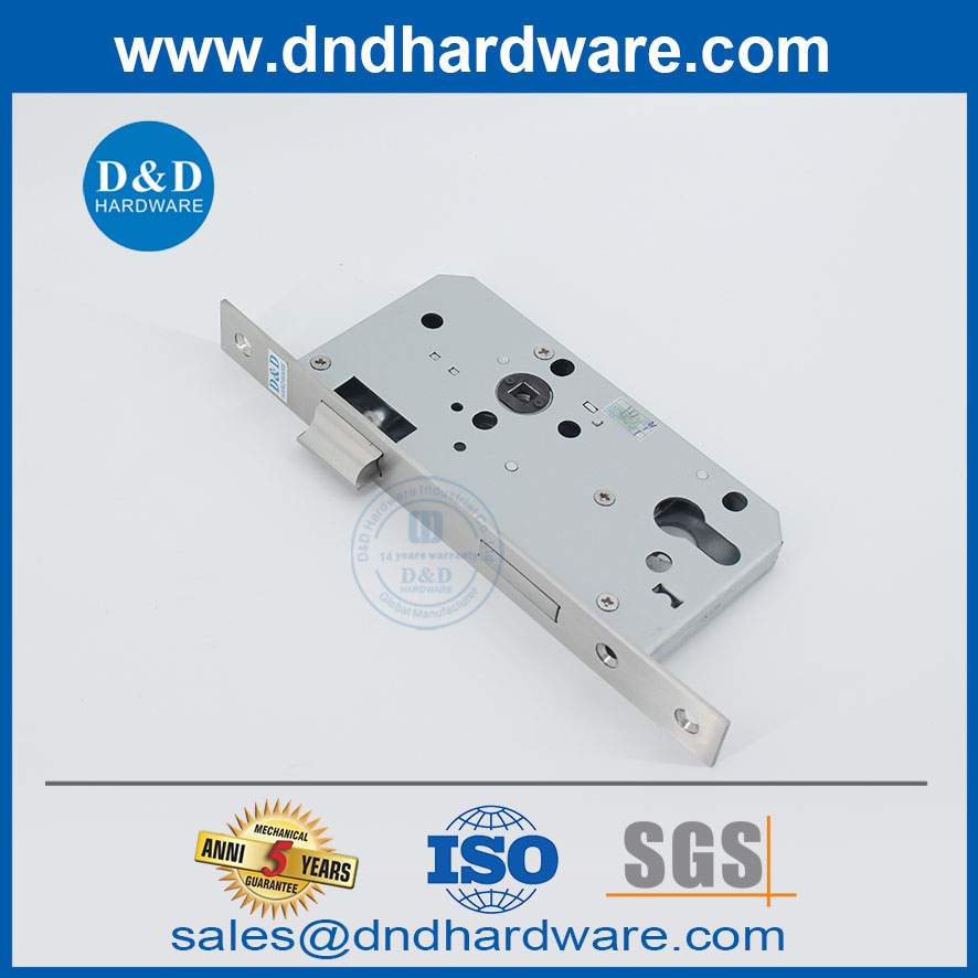 SUS304 High Security European Mortise Lock pour Evente Escape Door-DDML009-E 