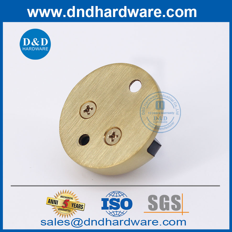 Moderne en laiton en laiton en acier inoxydable Porte en métal stop-ddds001