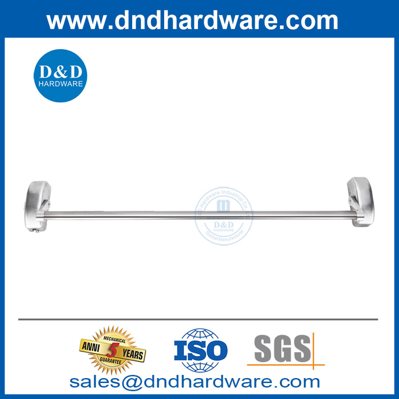  Exit Panique Panique Matériel Cross Bar Steel Extérieur Panique Device de sortie DDPD021