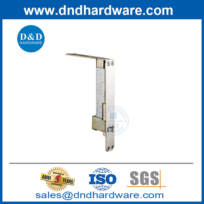 Acier en acier inoxydable complet de la porte à lutteuse automatique boulon de sécurité pour la porte en bois-DDDB033