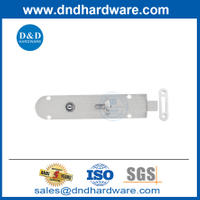 Boulon de porte en laiton avec verrouillage verrouillage extérieur Bolts de porte-DDDB027