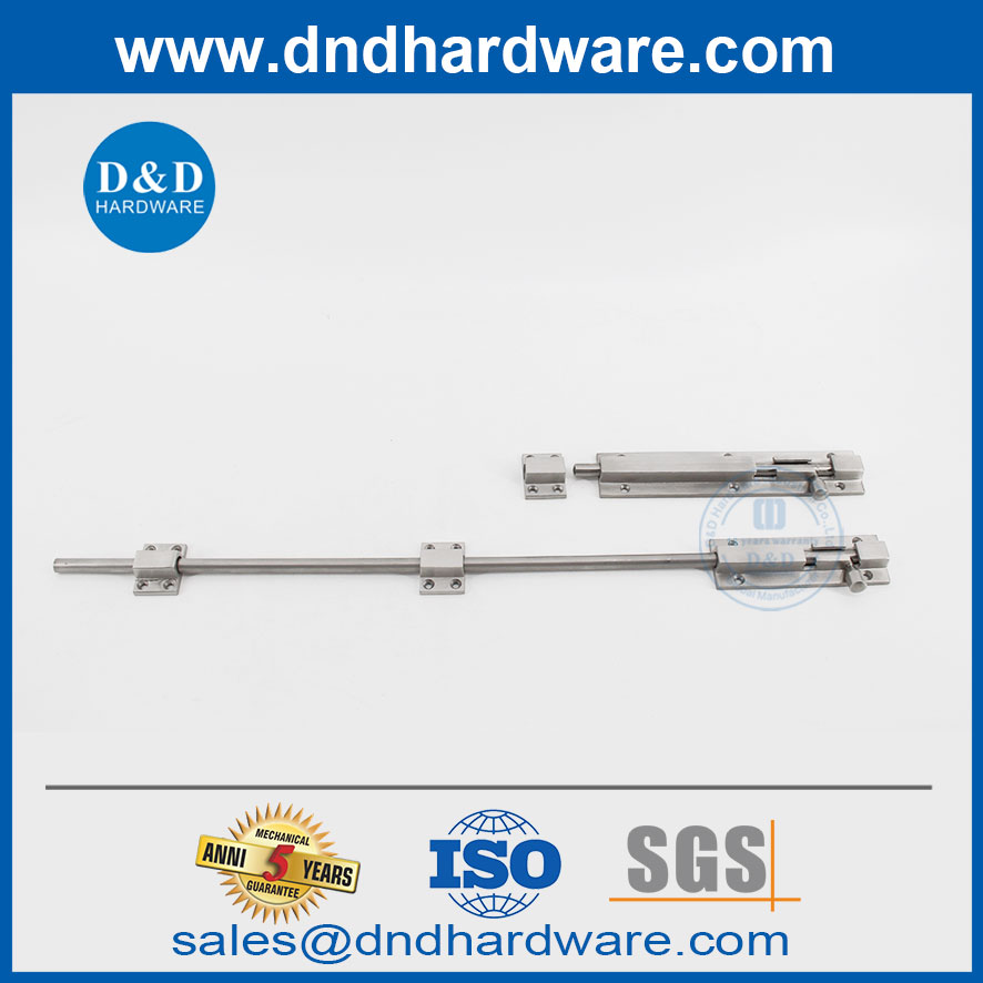 Surface de 150 mm à 1000 mm de longueur en acier inoxydable Barrel long Bolt-DDDB036