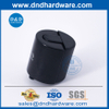 Black en acier inoxydable noir gros bouchée de porte en caoutchouc-ddds012