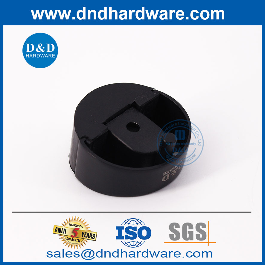 Black mat simple de type simple en acier inoxydable stopper-ddds006