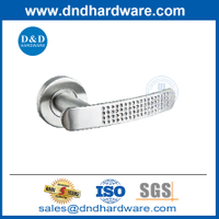 Poignées de porte en métal Le leviers de poignée de porte solide en acier inoxydable-DDSH051