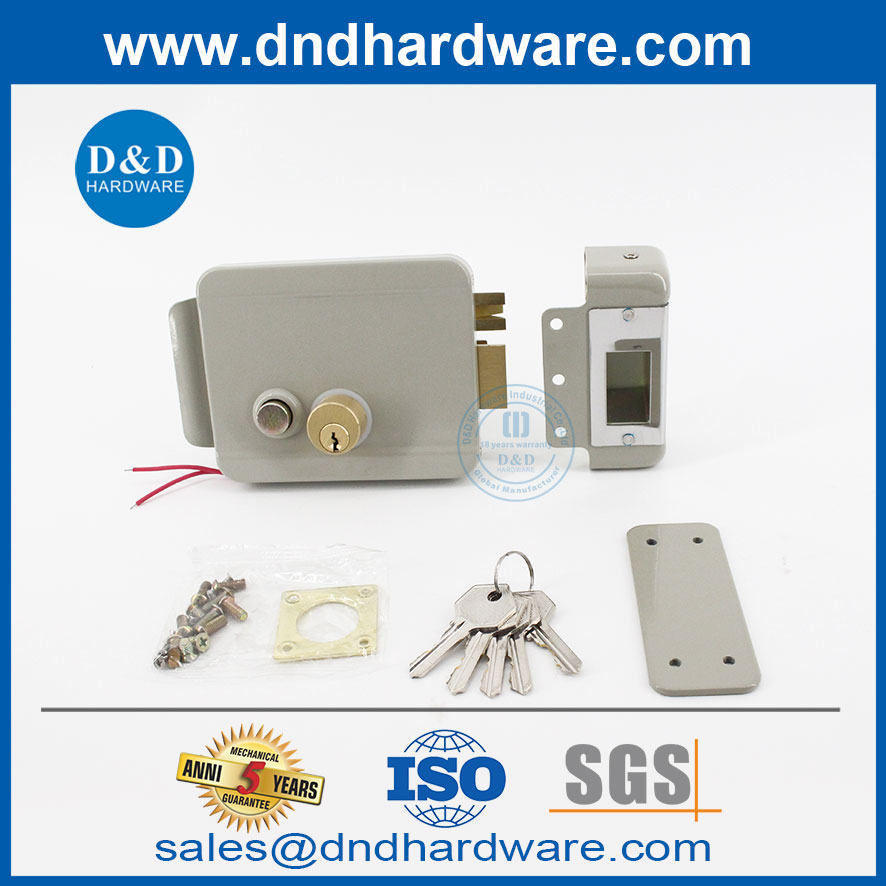 Matériel de verrouillage de sécurité intelligent 12V Fabricants de verrouillage de porte de bord électrique-DDRL044
