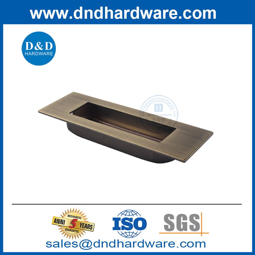 Gandoue des meubles en acier inoxydable Tiroir de cuisine en laiton Handle-DDFH009-B