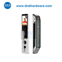Application de reconnaissance du visage Remote Contrôle biométrique Mot de passe du mot de passe Smart Door Lock-Ddel008