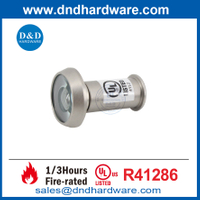 Version de 180 degrés Ul Fire Door Safety Puphole Visionneur avec couverture-ddv010