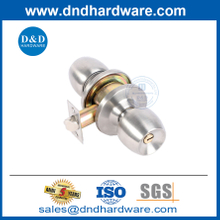 Sentes de verrouillage commerciales pour portes en acier inoxydable intérieur de porte française lockset-ddlk003