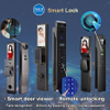 Application électronique Automatique Biométrique Empreinte numérique Digital Smart Door Lock-Ddel016