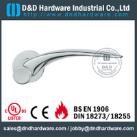 Acier inoxydable 316 Poignée de porte solide exquise pour la porte swing - DDSH182