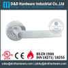 SUS304 Good Sale Types de poignée solide avec rose ronde pour porte de la chambre - DDSH149