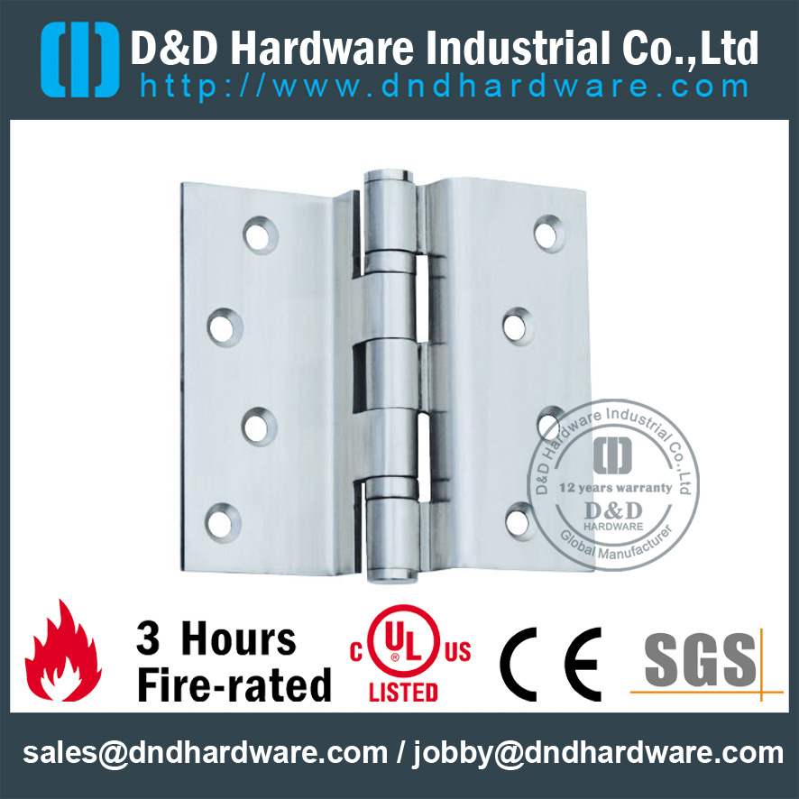 DDSSS075 Hardware de charnière en acier inoxydable D & D